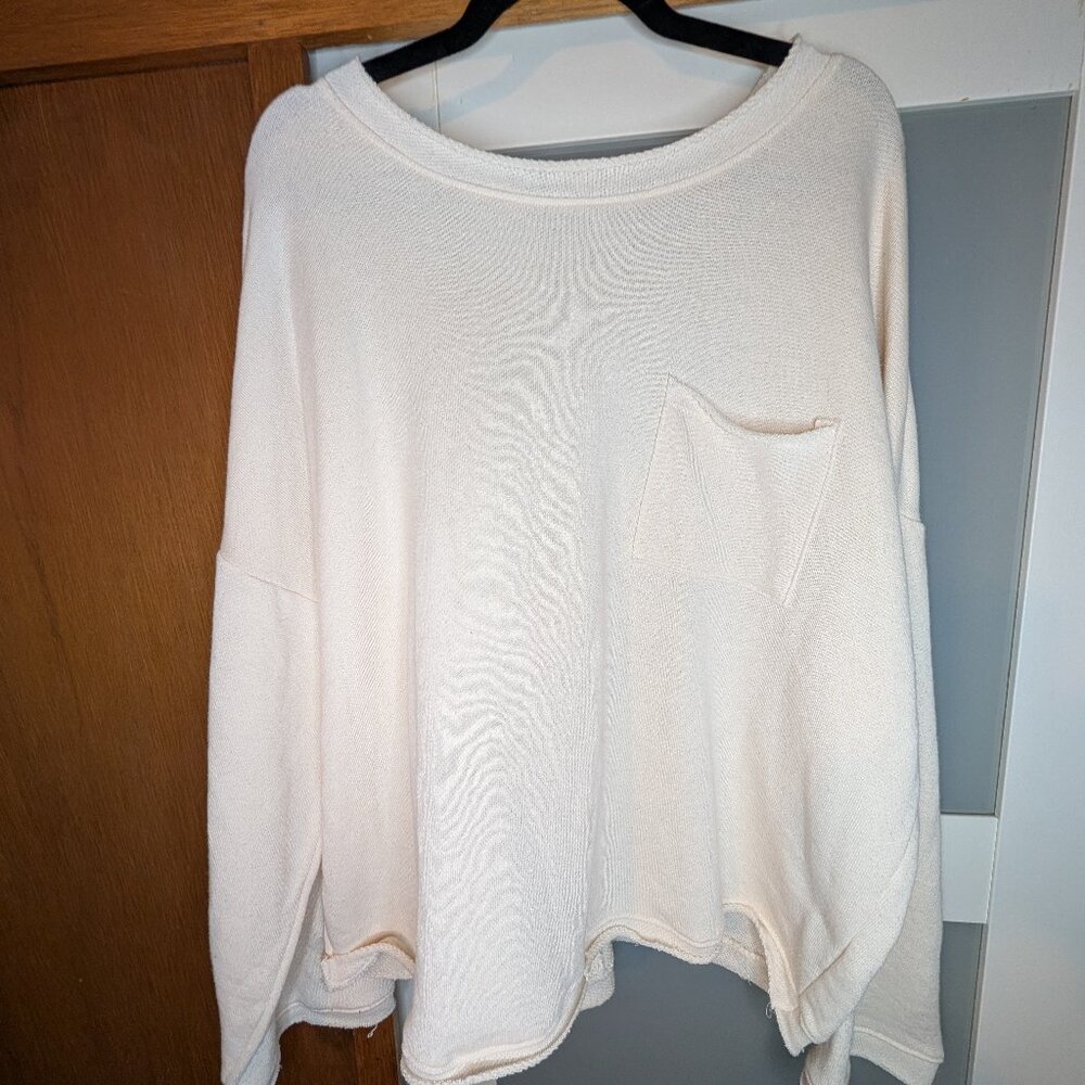 White Birch Top - White - 1XL
